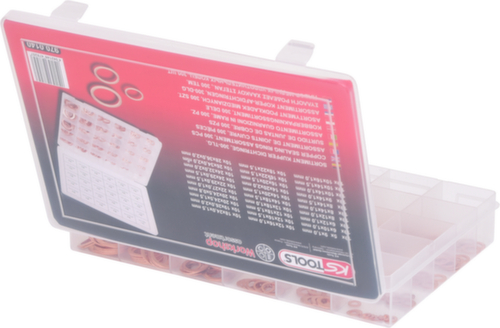 KS Tools Assortiment de bagues d'étanchéité en cuivre
