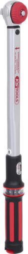 KS Tools Clé dynamométrique ERGOTORQUEprecision 40-200 Nm avec bouton rotatif à verrouillage rapide Tête à cliquet 1/2".