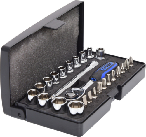 KS Tools Jeu de clés à douille 1/4" CHROMEplus