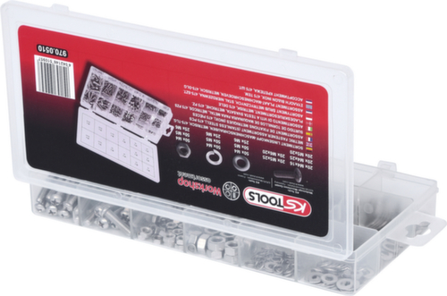 KS Tools Assortiment de vis mécaniques à tête cylindrique