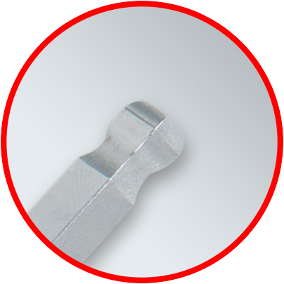 KS Tools Jeu de clés à douille hexagonales à boule