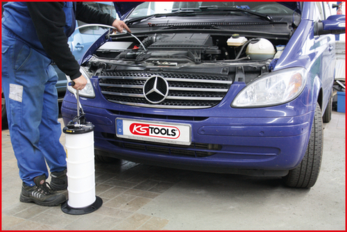 KS Tools Pompe d'aspiration à vide 9,5 litres incluant 4 sondes