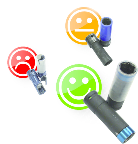 KS Tools SlimPOWER jeu de douilles électriques pour jantes en alliage