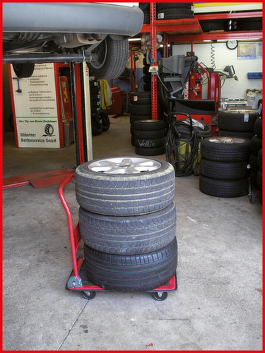 KS Tools Chariot à plate-forme pour entrepôt et atelier