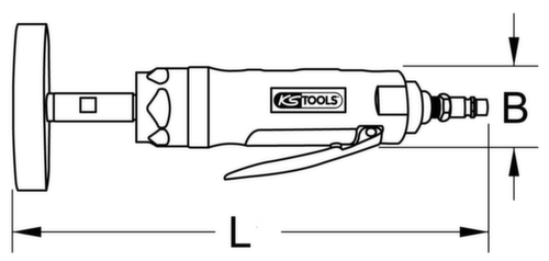 KS Tools Gomme à air 1/4"
