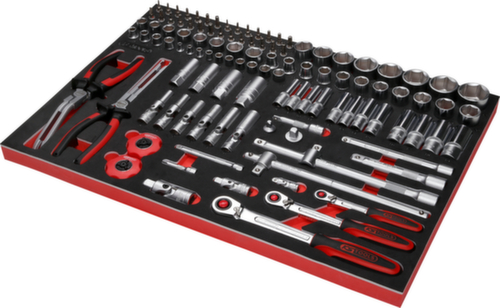 KS Tools Jeu de chariots d'atelier Performanceplus P10 avec 397 outils pour 7 tiroirs