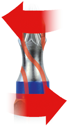 KS Tools 1/4" TORSIONpower bit box