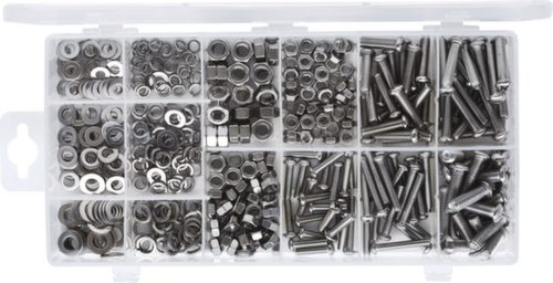 KS Tools Assortiment de vis mécaniques à tête cylindrique