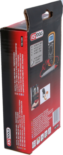 KS Tools Multimètre numérique avec sondes de test