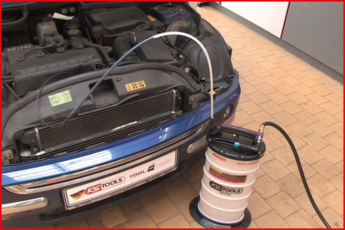 KS Tools Pompe d'aspiration à vide 9,5 litres incluant 4 sondes