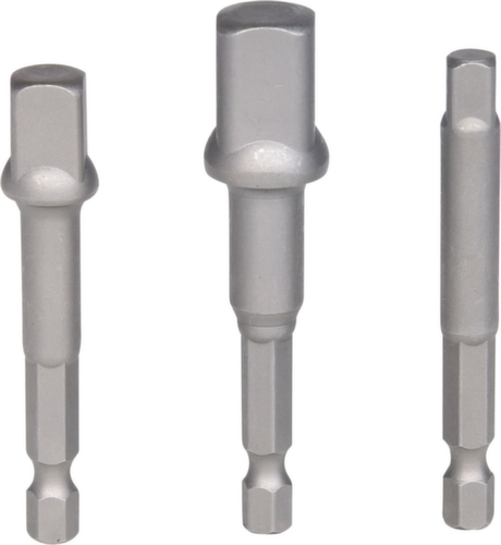 KS Tools Jeu d'adaptateurs carrés 1/4"