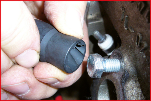 KS Tools Jeu de douilles électriques à profil spiralé 1/4"+1/2"