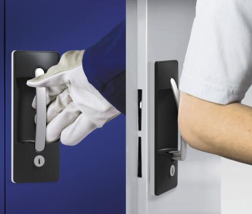 C+P Armoire d'atelier grand espace ERGO gris clair