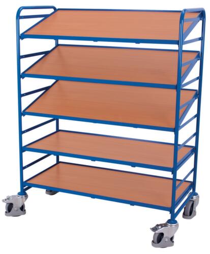 VARIOfit Chariot à étagères pour bac norme Europe