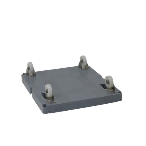 Plateau roulant hygiénique, comme RAL 7046 telegris