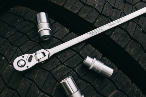 GEDORE 1993 GU-10 XL Cliquet réversible articulé à levier 1/2" 600 mm