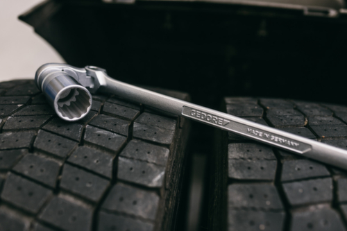 GEDORE 1993 GU-10 XL Cliquet réversible articulé à levier 1/2" 600 mm