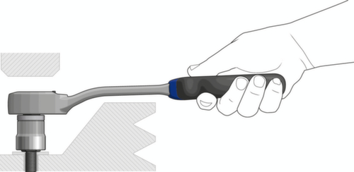 1993 U-20 G Cliquet réversible 1/2"