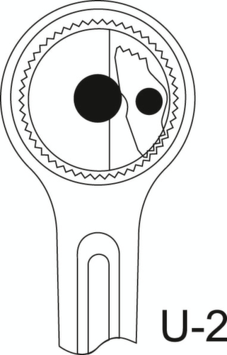 GEDORE D 32 EMU-2 Jeu de clés à douilles 3/4" 14 pièces profil UD 22-50 mm