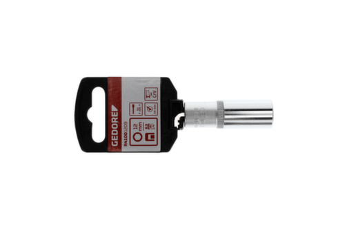 R41001209 Douille 1/4" 6 pans 12 mm Longueur 50 mm