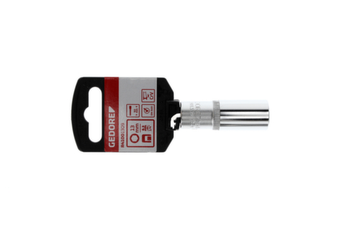 GEDORE RED R41001309 Douille 1/4" 6 pans 13 mm Longueur 50 mm