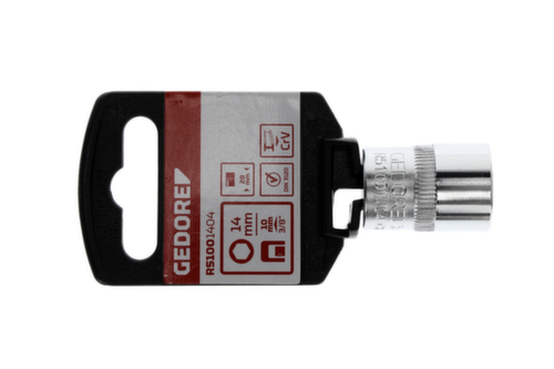 R51001404 Douille 3/8" 6 pans 14 mm Longueur 28 mm