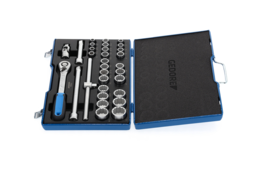 D 19 XMAU-20 Jeu de douilles 1/2" 31 pièces