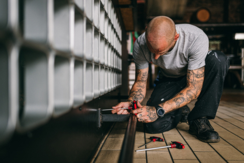 GEDORE R38672006 Jeu de tournevis à poignée en T 2K 6 pans 2.5-8 mm