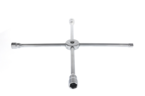 GEDORE 28 LRV Clé en croix pour camion 27x30x32x3/4" 4-kt 750x750 mm