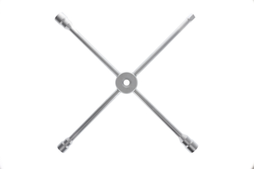 GEDORE 28 LRV Clé en croix pour camion 27x30x32x3/4" 4-kt 750x750 mm
