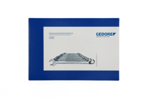 GEDORE 1 B-0112 Jeu de clés mixtes 12 pièces 6-19 mm