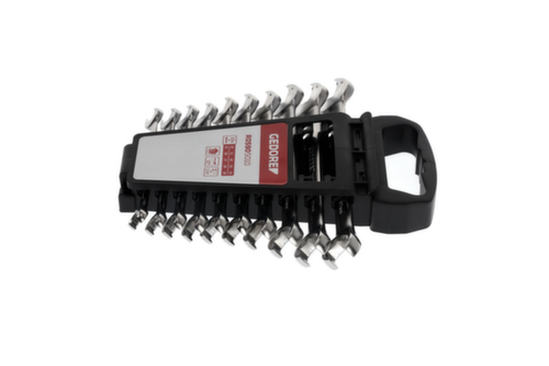 GEDORE R05905010 Clés mixtes à cliquet ouvertes 10-19 mm 10 pièces