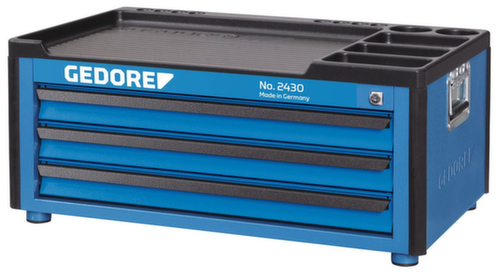 GEDORE 2430 Coffre à outils avec 3 tiroirs