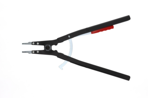 8000 A 41 EL Pince de montage pour circlips extérieurs coudée 85-140mm