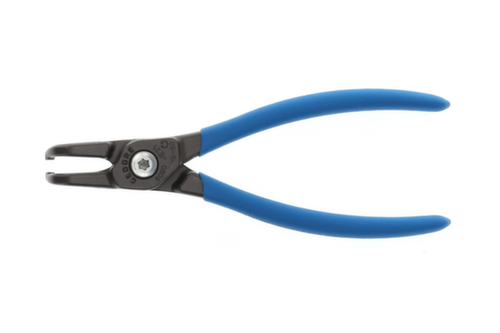 8000 JE 21 Pince de montage pour circlips intérieurs coudée 19-60mm