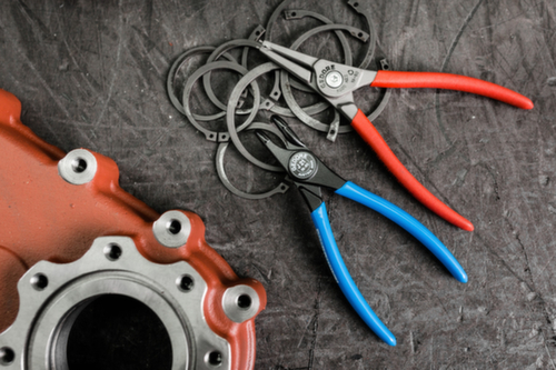 8000 J 21 Pince de montage pour circlips intérieurs coudée 19-60mm