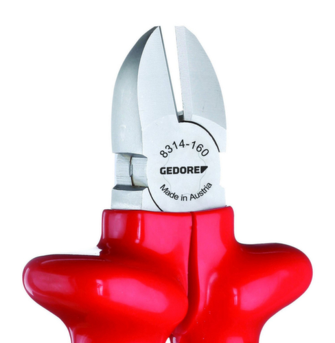 VDE 8314-140 Pince coupante latérale VDE avec isolation par immersion 140 mm