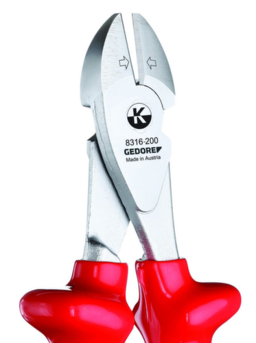 VDE 8316-180 Pince coupante latérale VDE 180 mm