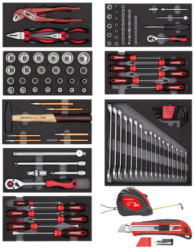 R21562005 Jeu d'outils dans chariot GEDWorker 119 pcs.
