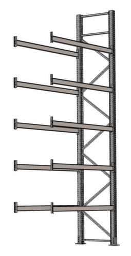 SCHULTE Rayonnage à palettes pour 18 palettes, largeur 2825 mm, 6 niveaux de stockage