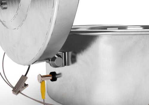 Bac de dégraissage FALCON avec coupe-flammes et tamis à immersion