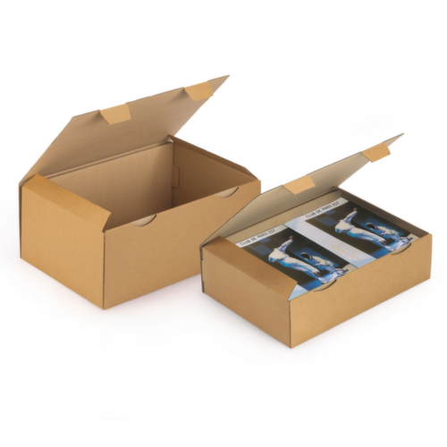 Caisse en carton ondulé 1 cannelure, 1 onde, 240 x 170 x 150 mm