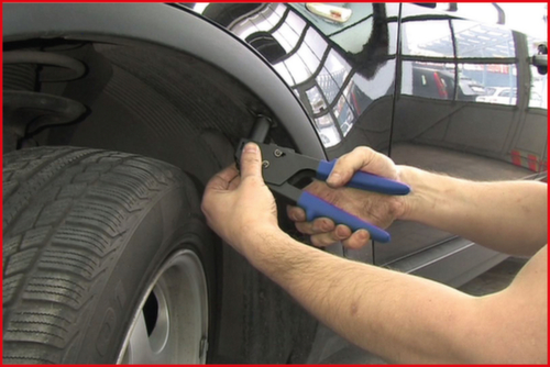 KS Tools Plastic rivet pliers set