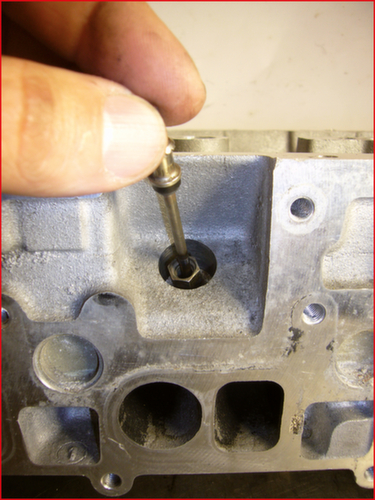 KS Tools Universal glow plug drilling set M10 x 1