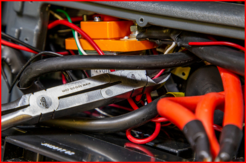 KS Tools Double-jointed diagonal cutters