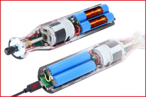 KS Tools eMONSTER cordless multi-function tool set with 50 accessories