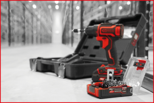 KS Tools 1/4" TORSIONpower bit set in eMONSTER battery design