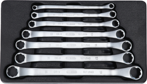 KS Tools RESCUEpower double ring wrench set