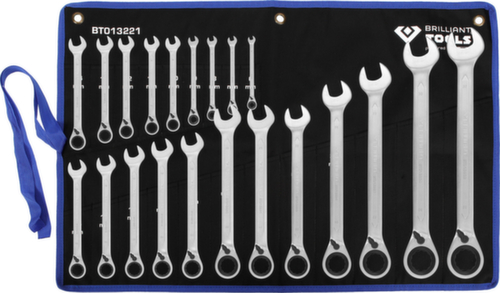 Brilliant Tools ratchet ring wrench set
