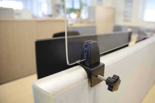 EICHNER Pince de table pour protection hygiénique